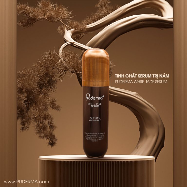 TINH CHẤT DƯỠNG DA TRỊ NÁM PUDERMA WHITE JADE SERUM