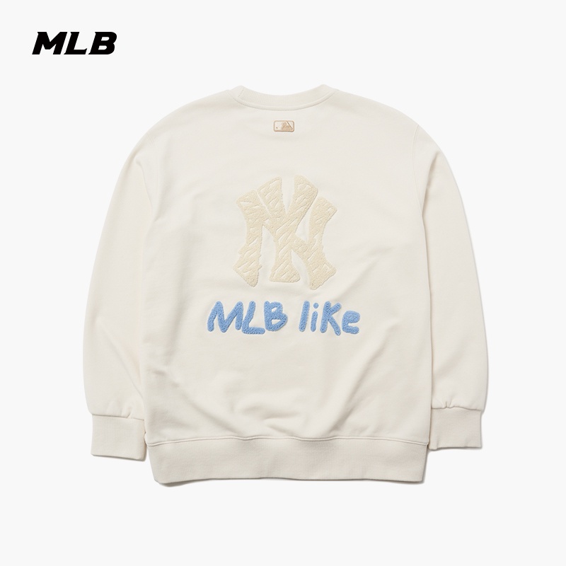 Mua Áo Nỉ Sweater MLB Diamond Monogram Jacquard Overfit Sweatshirt New York  Yankees 3AMTM072450CRS Màu Trắng Size M  MLB  Mua tại Vua Hàng Hiệu  h053583