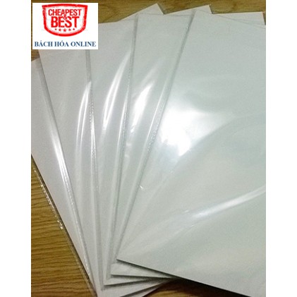 Giấy in ảnh có Decal ĐL 135 khổ A4 - Có chữ Photo Paper mặt sau