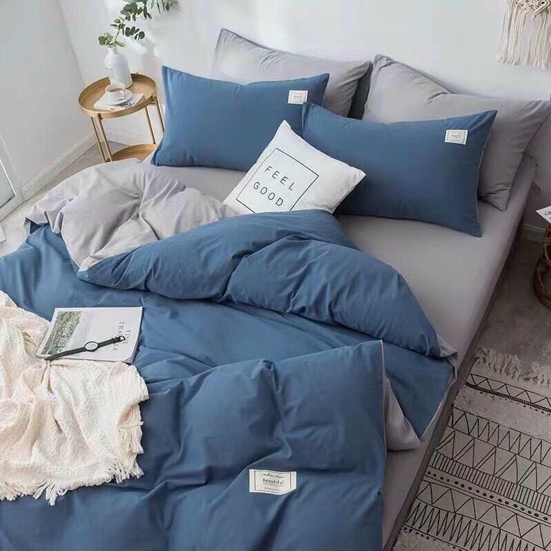 Bộ sưu tập chăn ga gối cotton tici chăn ga gối nhập khẩu bộ chăn ga gối 4 món, chăn ga gối 4 mùa