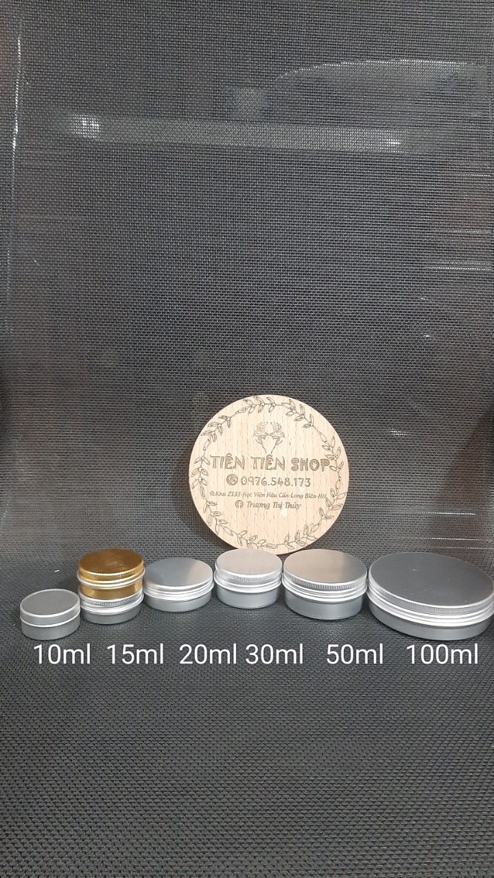 Hũ thiếc bạc chọn size