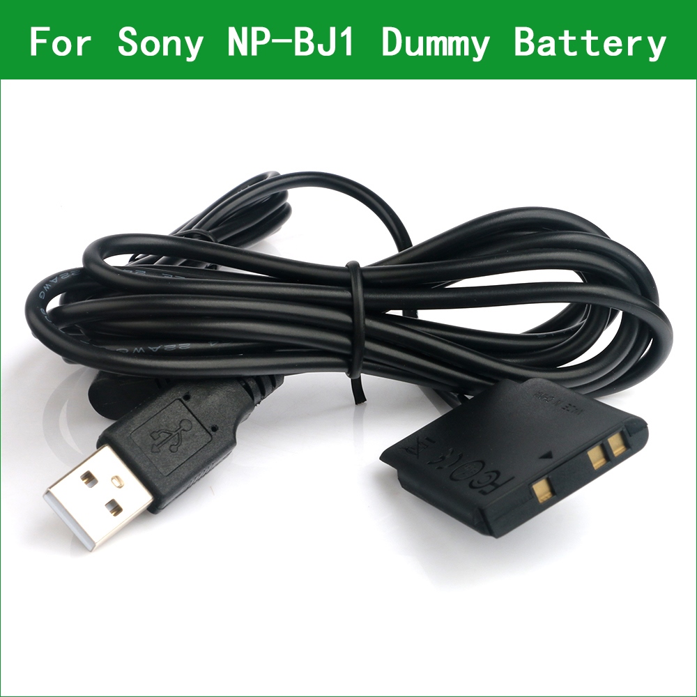 Free shipping☞☃✜ np-bj1 np bj1 dummy battery power connector usb cable for sony dsc-rx0 dsc-rx0m2 rx0 ii