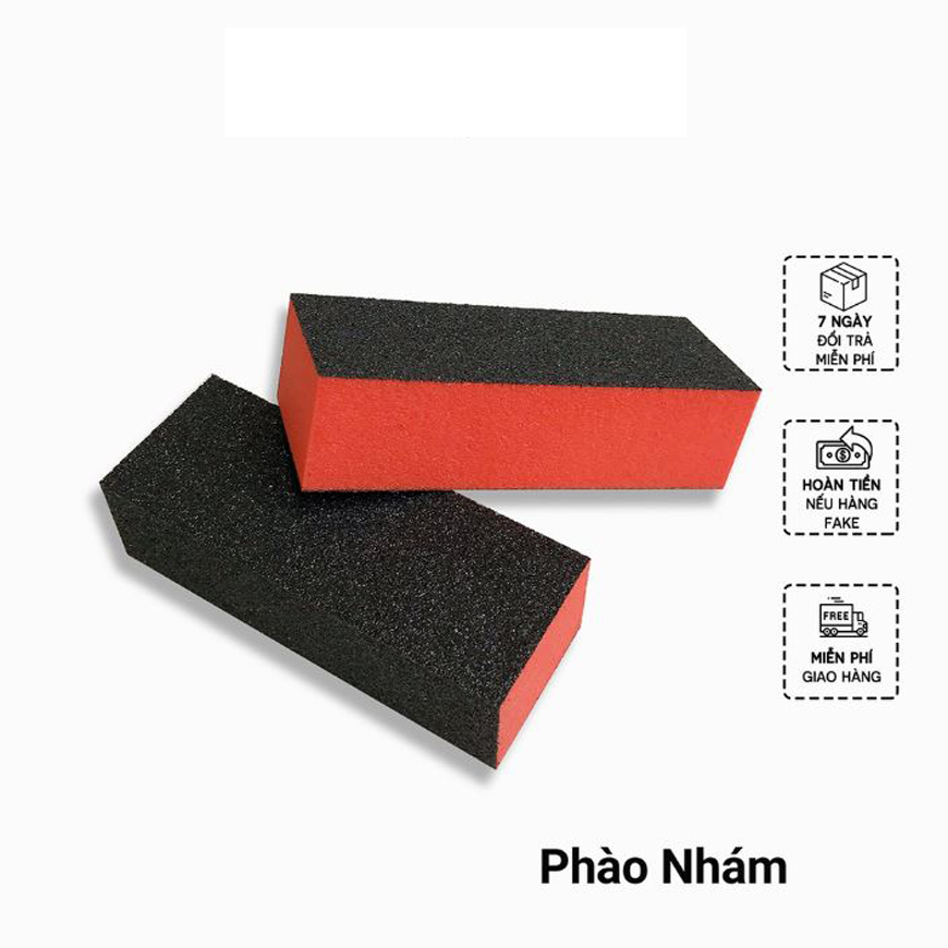 Phào cam chà móng, phào dũa móng chà min - Phao dũa móng ,phao mịn móng vuông ,phao móng cam nhám chuyên dụng cho các tiệm nail spa