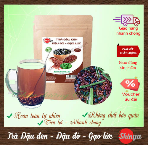 Trà gạo lứt, đậu đen xanh lòng, đậu đỏ 1kg