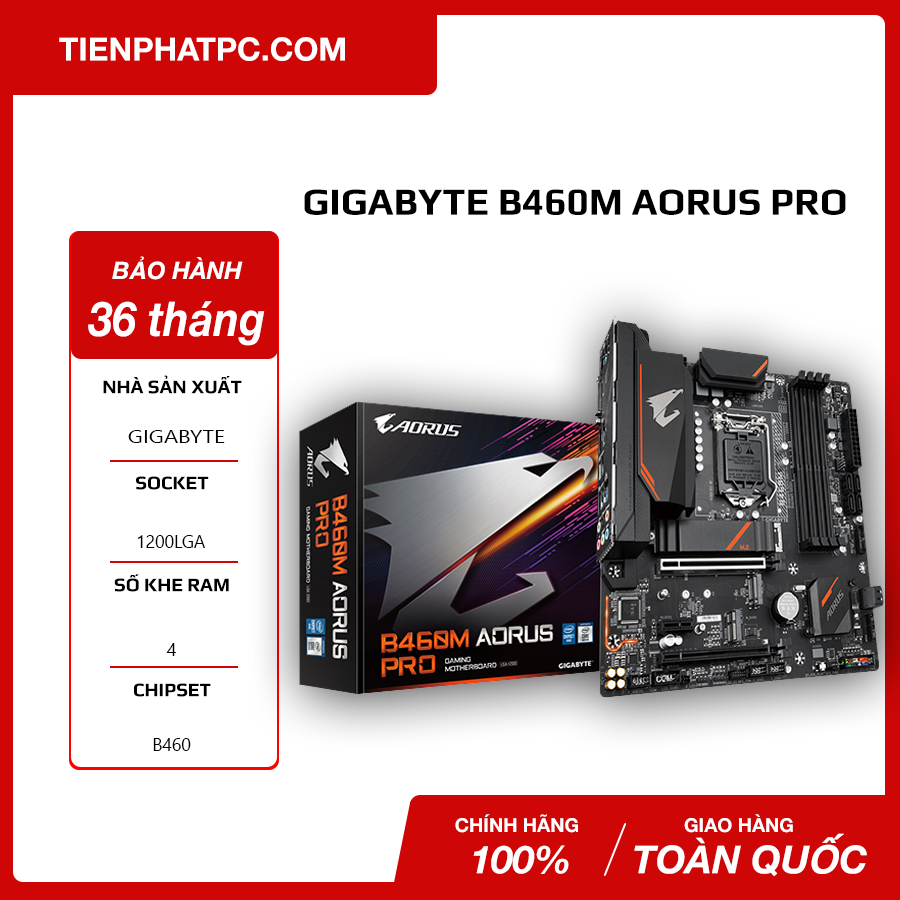 Mainboard Gigabyte B460M Aorus Pro