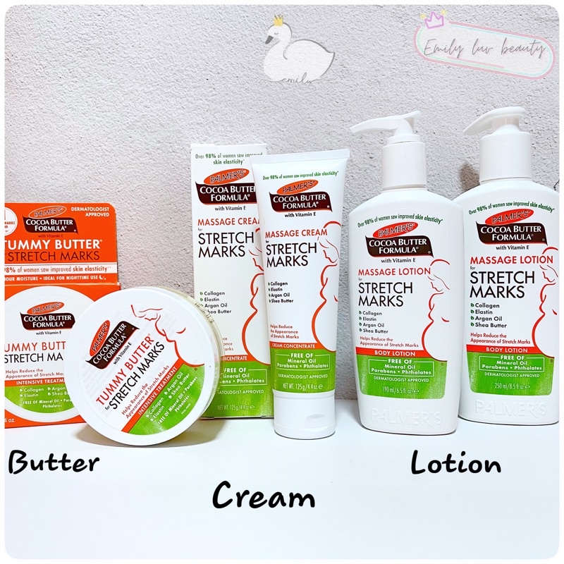 Kem chống rạn, làm mờ vết rạn da Palmer’s Cacao Butter Formula