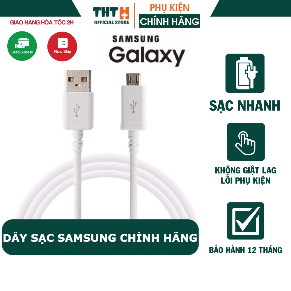 Cáp Sam Sung 2.0A Sạc Nhanh Cổng Micro USb Sản Xuất Tại Nhà Máy SamSung Bắc Ninh VIETNAM