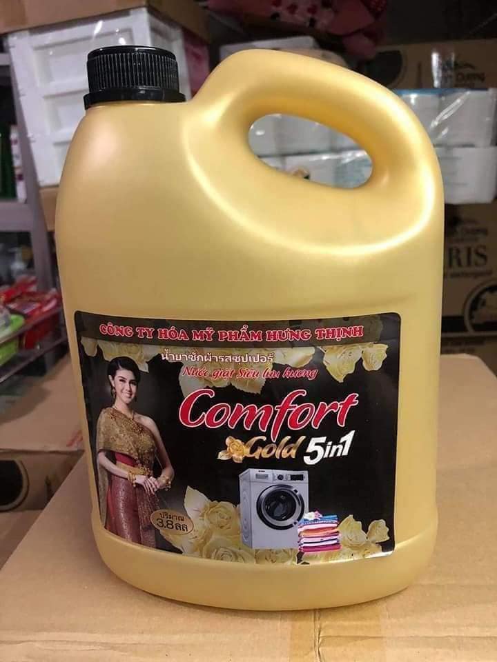 1 CAN NƯỚC GIẶT COMFOR   BABY GOLD ( 1 CAN 3 LIT 6)