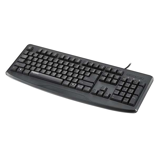 Tặng lót chuột khi mua phím rapoo nk2500 chính hãng