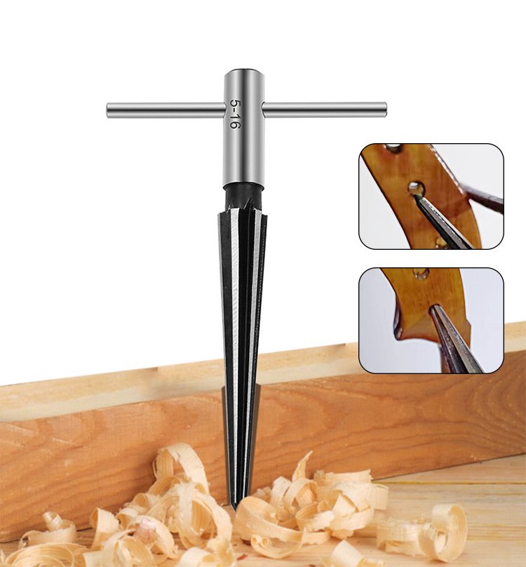Bộ mũi khoan gỗ khoét lỗ tròn, Mũi khoan khoét gỗ tròn chuyên dụng, Dụng cụ khoan lỗ gỗ .Mũi Khoan Khoét Lỗ - Mũi Khoét Kim Loại Thép Kích Thước 3-16mm