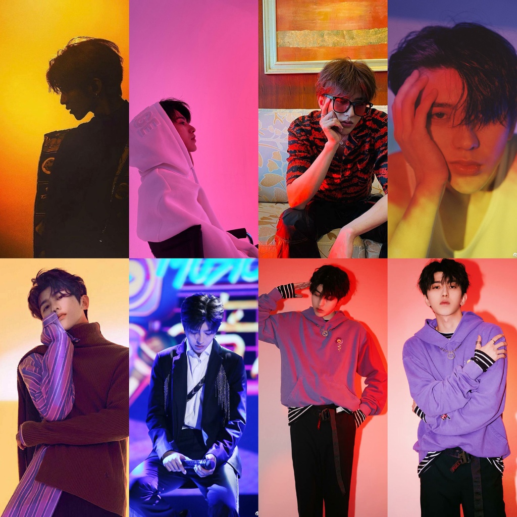 Poster a4 in hình thái từ khôn nine percent idol thần tượng hoa ngữ tranh treo xinh xắn