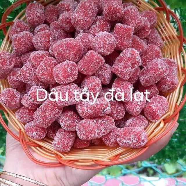Hộp 500gr Kẹo Dâu Tây Nature Food - Đặc Sản Đà Lạt