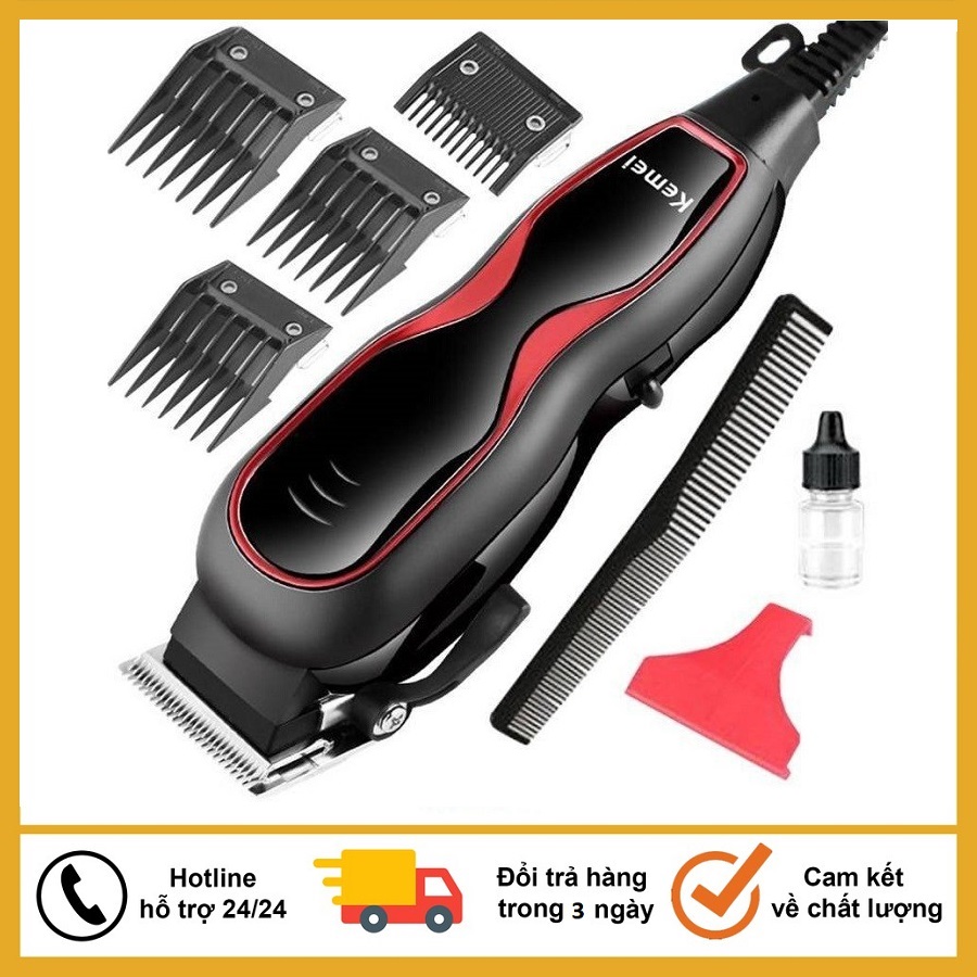Tông đơ điện cắt tóc chuyên nghiệp kemei 1027