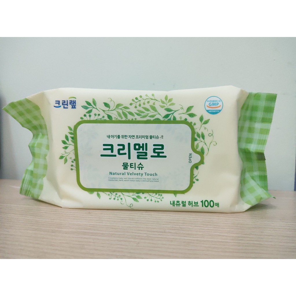 Khăn giấy ướt thảo dược Natural Herbal