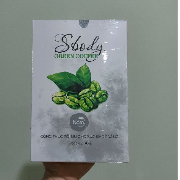 Cà Phê Giảm Cân SBODY GREEN COFFEE chính hãng 100