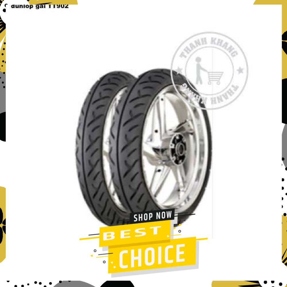 Cặp vỏ xe dunlop tt902-d102 vỏ trước 70/90-17 tl/tt, vỏ sau 120/70-17 vỏ xe: ex 135,ex 150,winner thanh khang 020000029 020000035