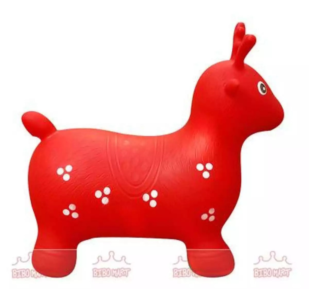 Thú nhún tuần lộc thú nhún bơm hơi size đại cao su cao cấp cho bé chơi bền bỉ, chất liệu và thiết kế thông minh, đảm bảo an toàn cho trẻ sử dụng