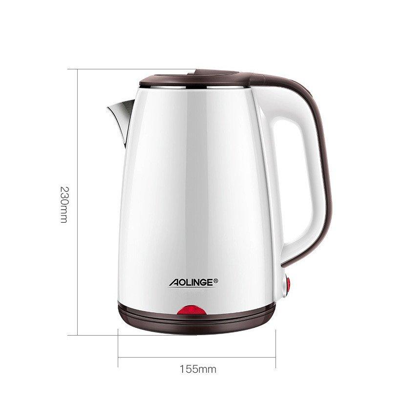 Home And Garden Ấm đun nước siêu tốc và giữ nhiệt inox 304 cao cấp AOLINGE