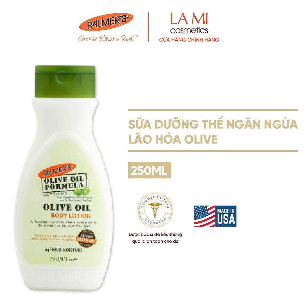 Sữa dưỡng thể dưỡng mềm da Olive Palmer's 250ml
