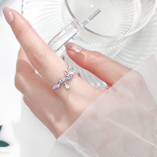 [HỎA TỐC 2H HN] Nhẫn Bạc Nữ Đính Đá Nhiều Màu Thiết Kế Đặc Biệt - N2489 - Bảo Ngọc Jewelry