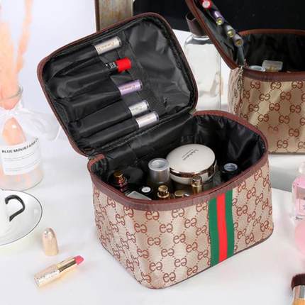 Túi Đựng Mỹ Phẩm / Đồ Trang Điểm, Cốp vải đựng mỹ phẩm cá nhân mini đi du lịch, túi đồ makeup, chất liệu da PU siêu bền, chống thấm nước