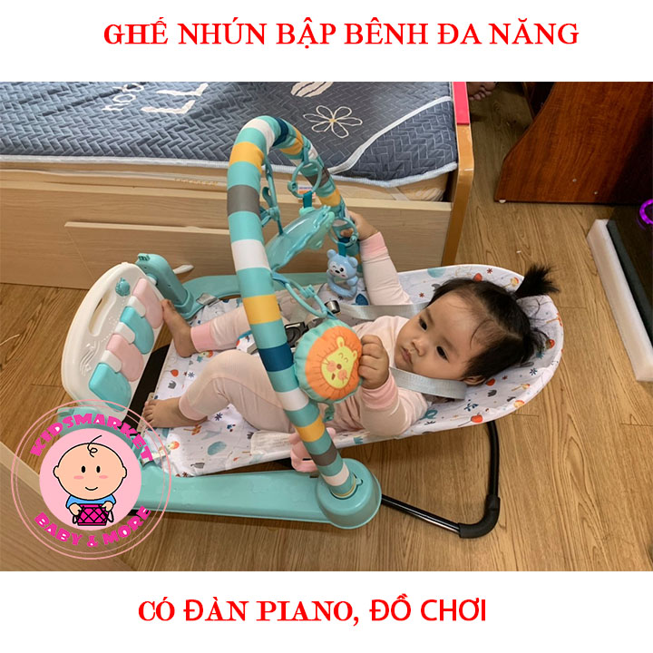 Ghế nhún bập bênh đa năng snowlove