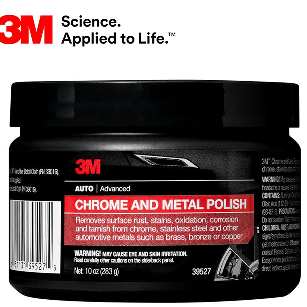 Đánh bóng kim loại 3m chrome and metal polish 283g