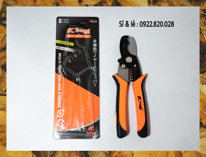 Kapusi- Kiềm tuốt dây điện cao cấp dài 6 inch