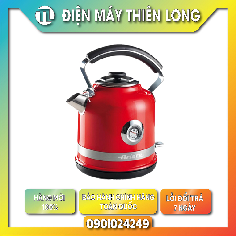 Bình đun siêu tốc ariete moderna mod.2854 - miễn phí giao hàng hcm - trả góp 0% - giao toàn quốc - ngoài hcm tính phí