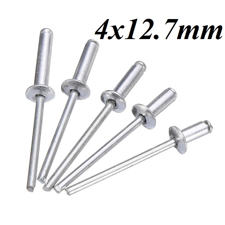 Gói 50 Cây - ĐINH RIVE - ĐINH RÚT - RÚT RIVE 4X12.7MM