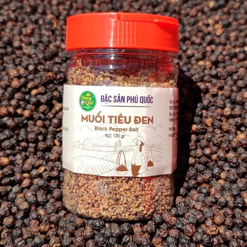 Muối Tiêu Đen Đảo Ngọc 120g