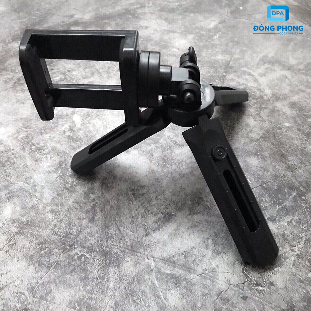 Tripod 3 Chân Support Mini Cho Điện Thoại, Máy Ảnh Hoặc Làm Giá Đỡ Điện Thoại Xem Phim