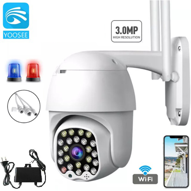 Camera Ip Wifi Yoosee D26s 3.0mpx Full Hd 1080pixel Xoay 360° Đàm Thoại 2 Chiều, Quay Đêm Có Màu – Bảo Hành 12 Tháng