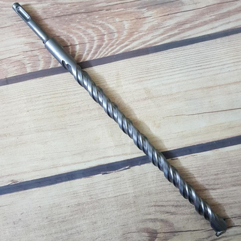 MŨI KHOAN BÊ TÔNG XUYÊN TƯỜNG CHUYÊN DỤNG ĐẦU GÀI SDS PHI 12 DÀI 350MM