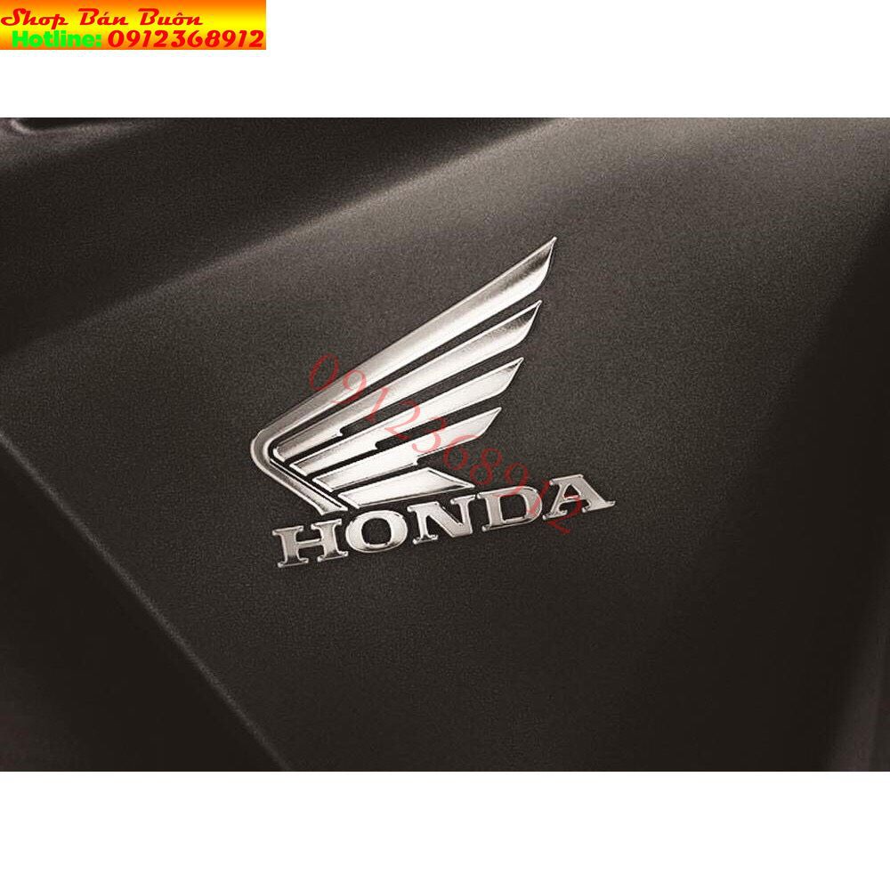Tem dán logo honda cánh chim 3d cao cấp, trang trí cho xe vario, winner x, vision , airblade - giá 1 đôi