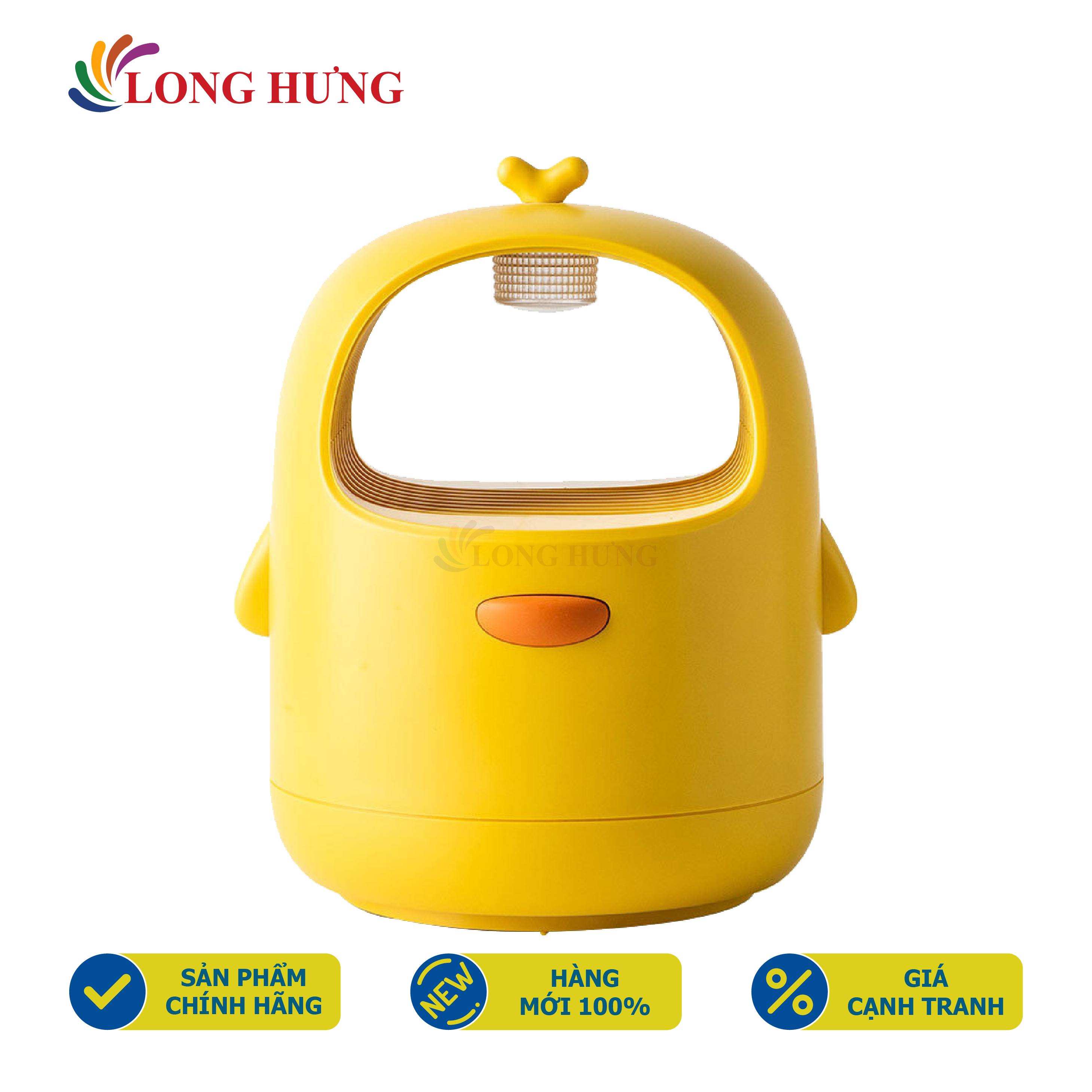 Đèn bắt muỗi Dokiy DK-DM111 - Thiết kế ngộ nghĩnh, sử dụng ánh sáng tím thu hút muỗi, quạt hút cực mạnh, hoạt động êm ái