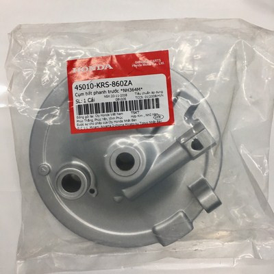 Bộ bát phanh trước xe honda dream 100,honda wave anpha100 , 45010krs860za chính hãng