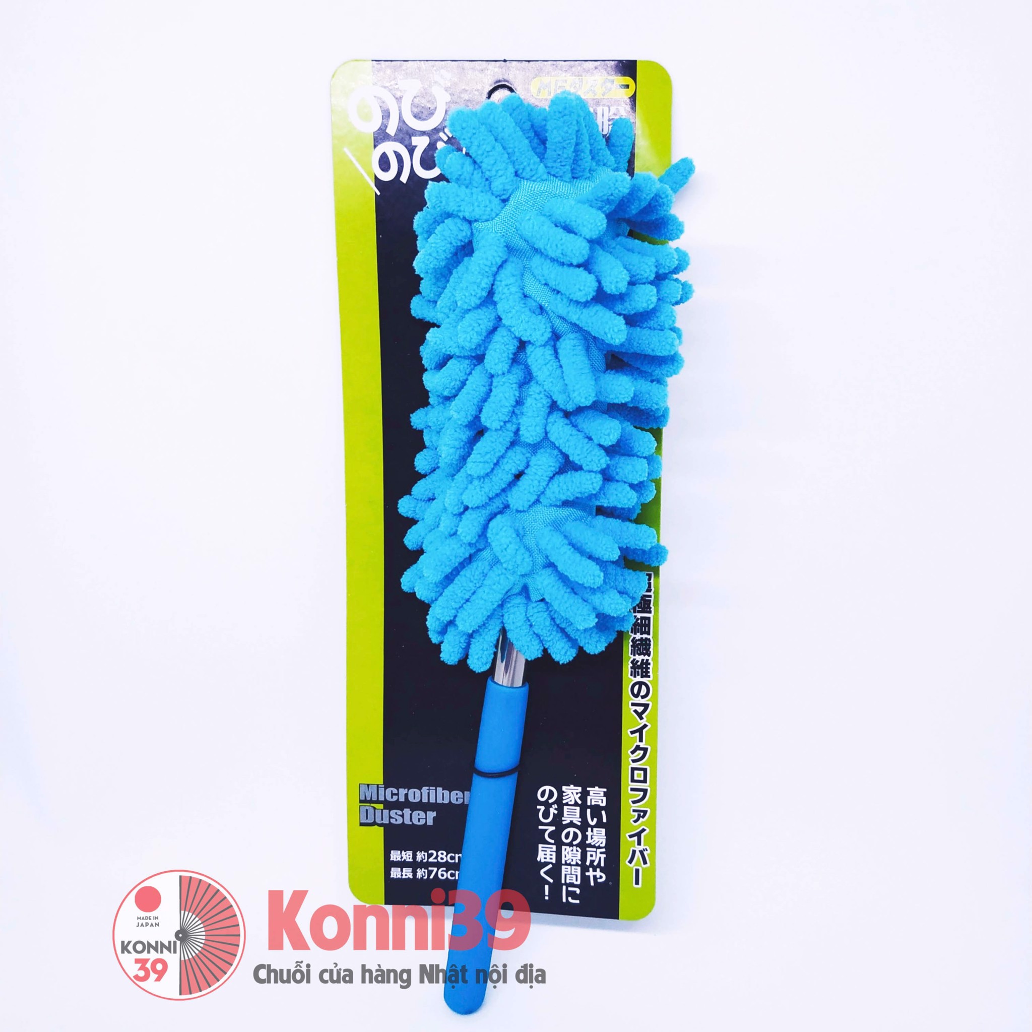 CHỔI LAU – QUÉT BỤI KURINO sợi polyester thấm nước tốt, khô nhanh, dễ dàng đánh bật các vết bẩn, có thể tùy chỉnh dài ngắn phù hợp