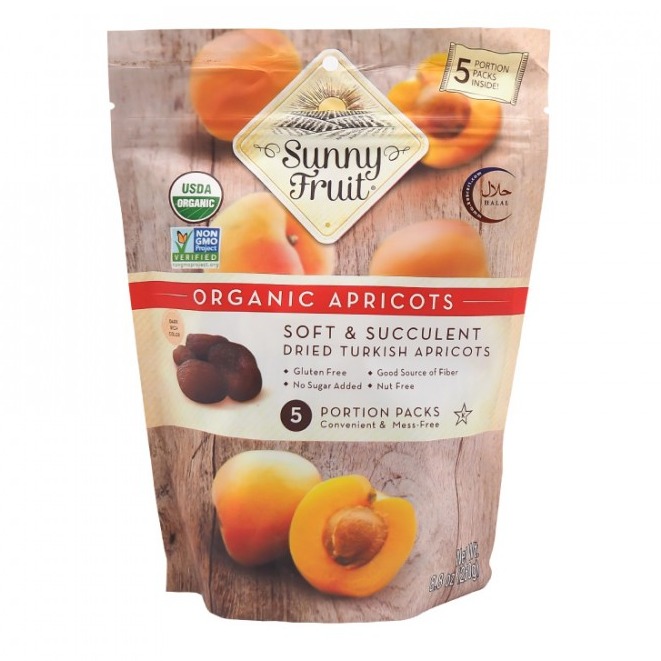 Mơ sấy hữu cơ cho mẹ và bé 250gr - Sunny Fruit