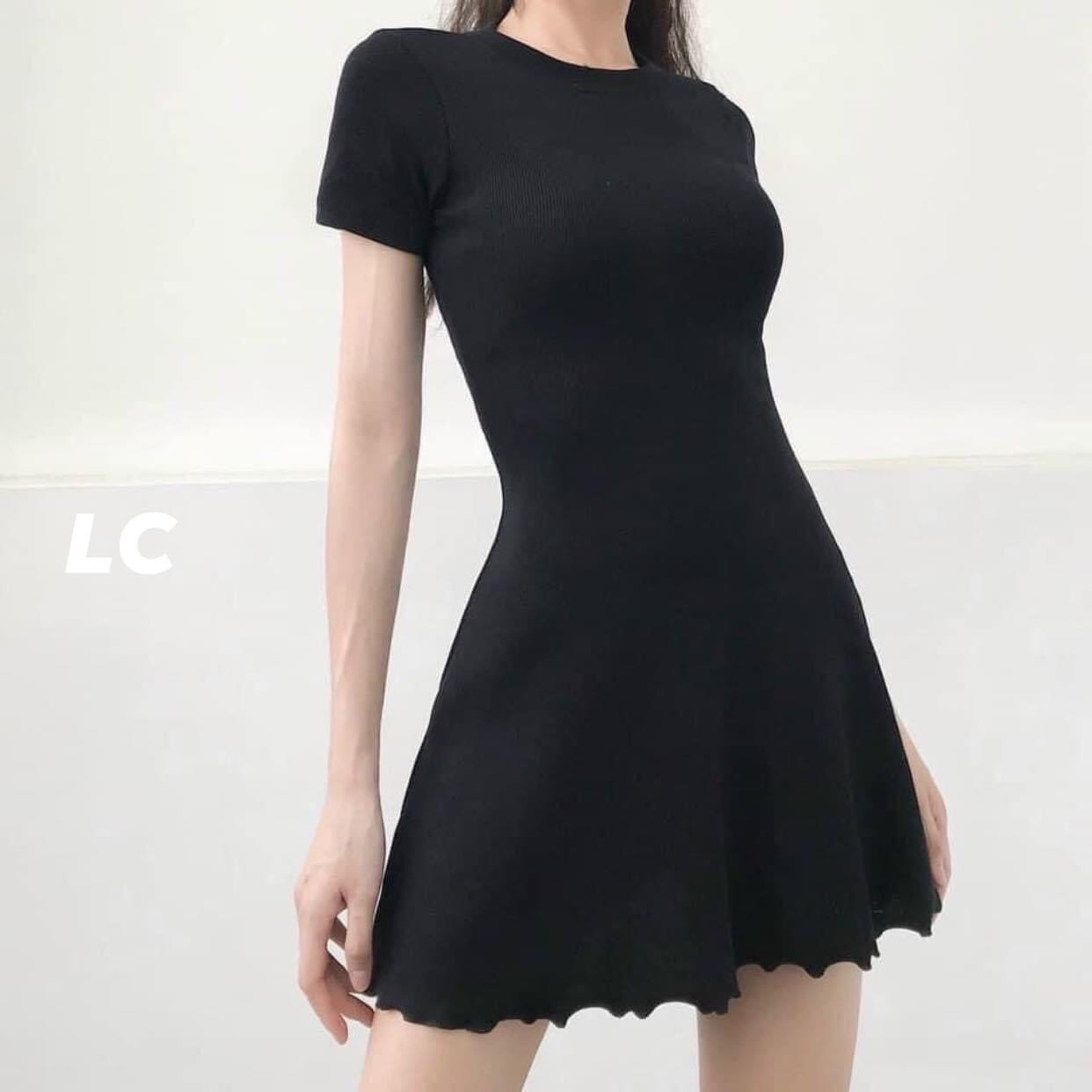 Váy len bozip , Váy len dáng xòe nhẹ cực xinh AD04