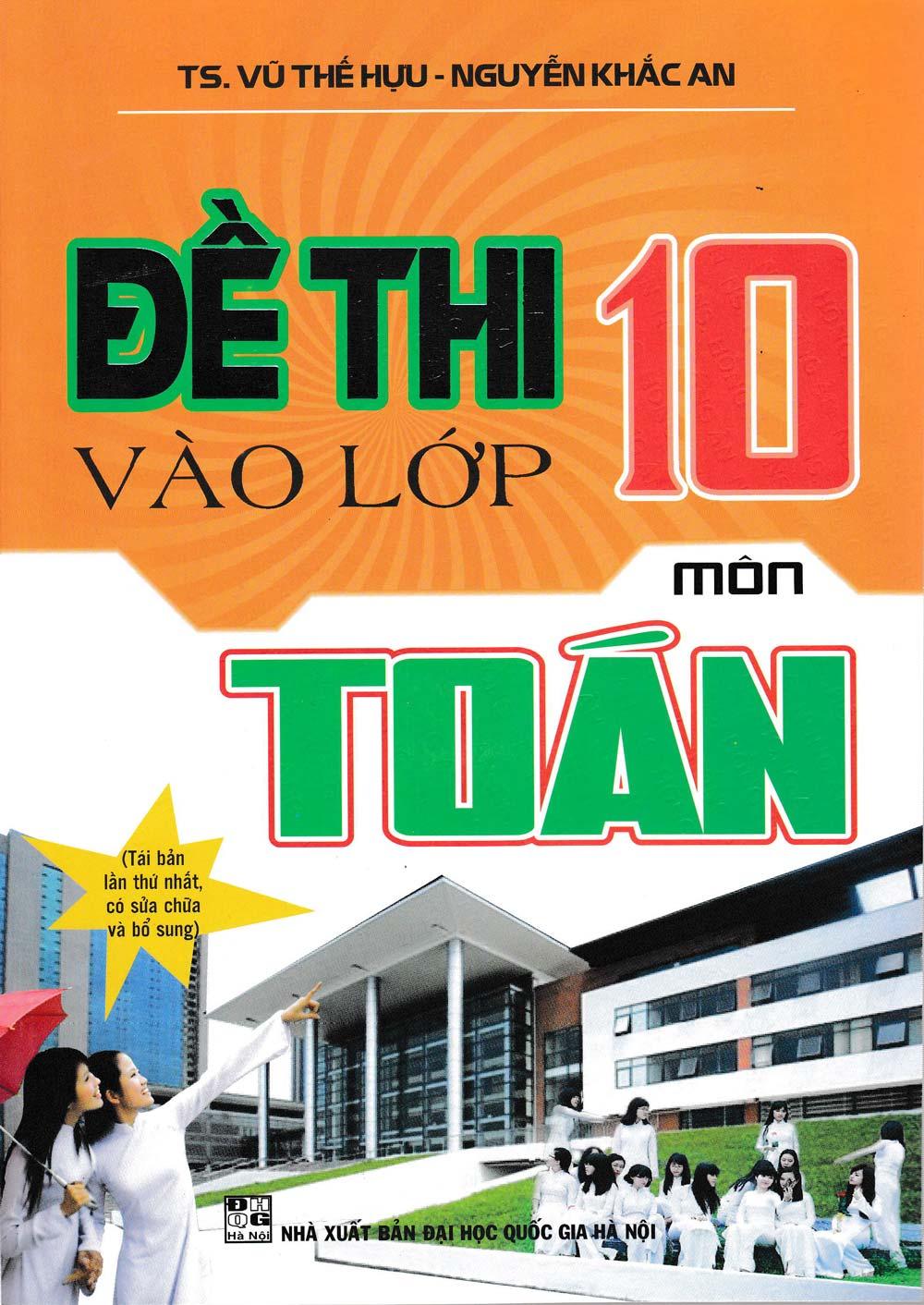 Đề thi vào lớp 10 môn toán
