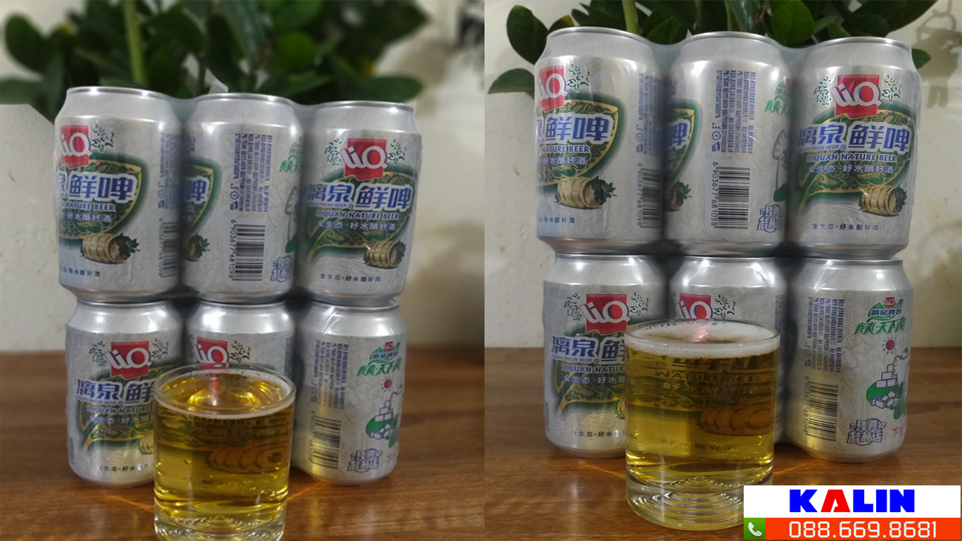 Set 6 lon Bia liQ (Liquan) hàng nhập nội địa hàng chỉ có ở biên giới phía Bắc - Việt Nam