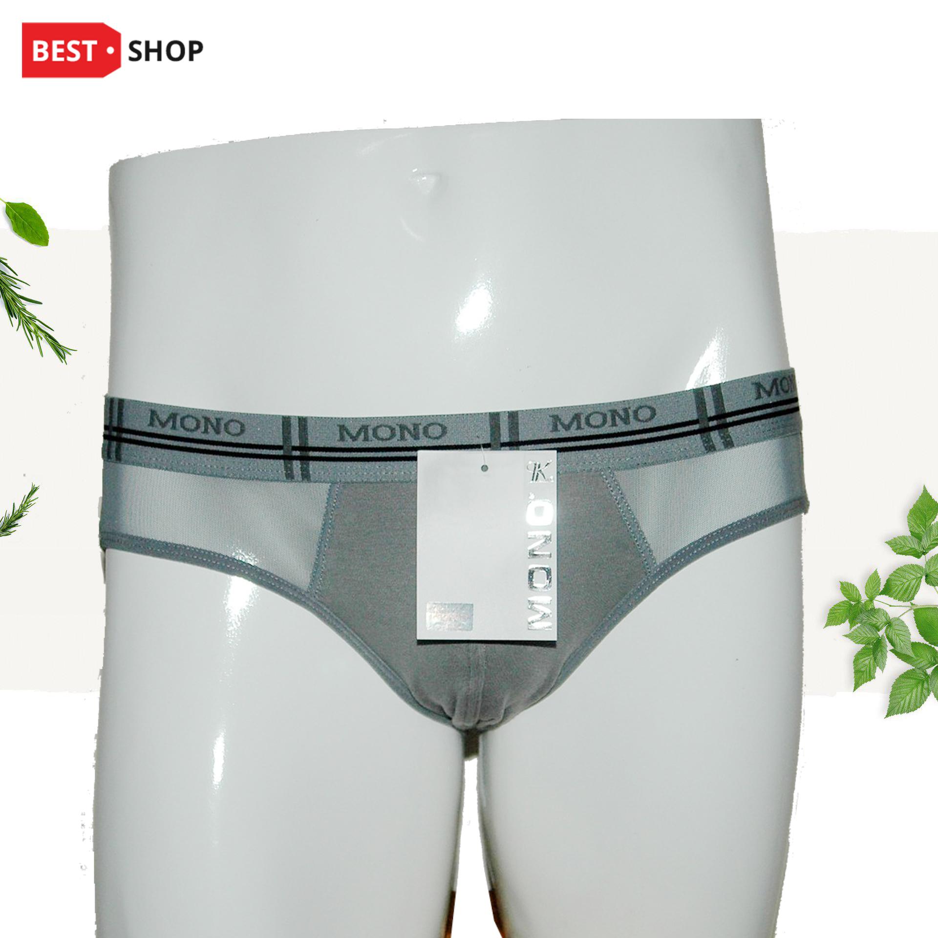 [HCM]Quần Lót Nam MoNo Cotton Mịn Kháng Khuẩn Co Dãn 4 Chiều