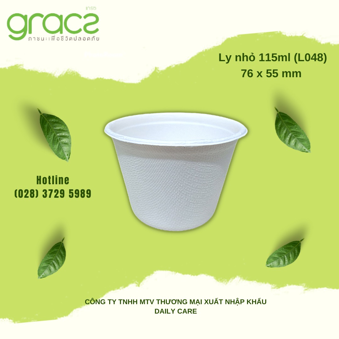 40 ly nhỏ bã mía thái lan 4oz ~115ml