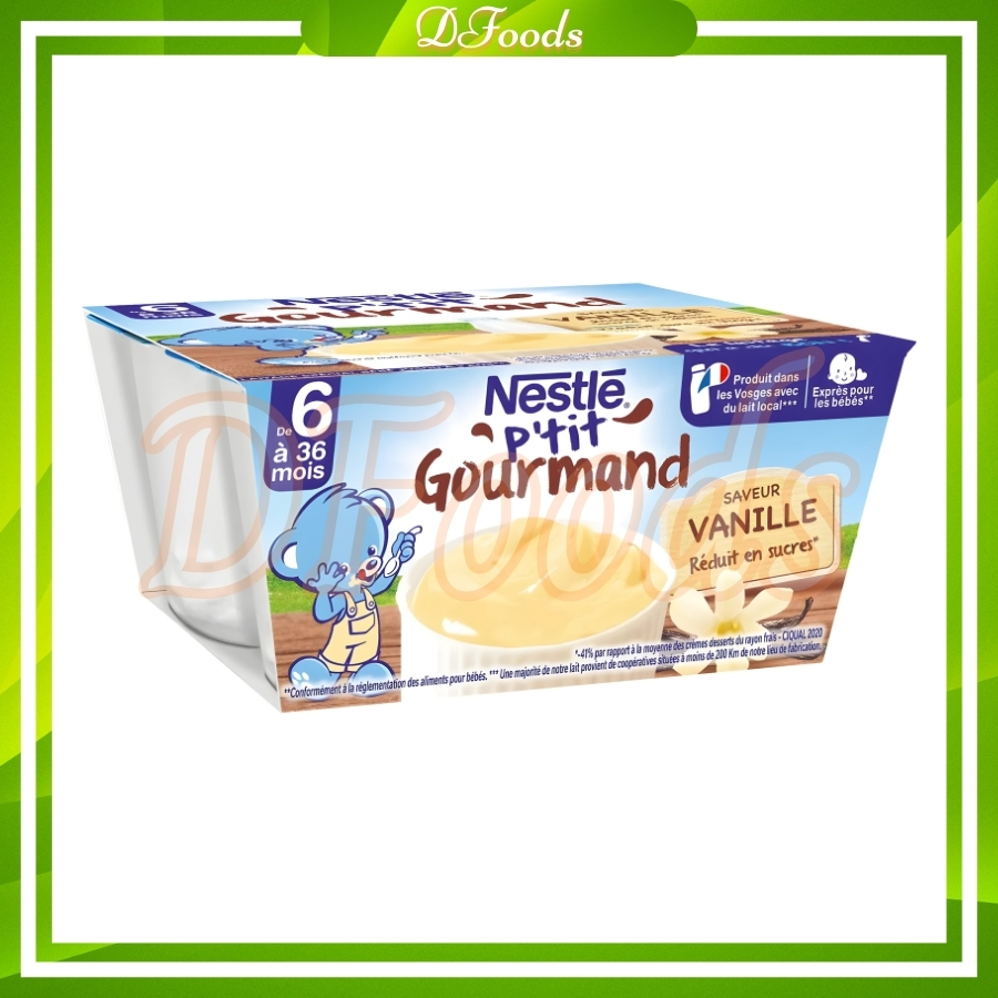 Váng sữa/Sữa Chua Nestle Pháp cho bé date tháng 11.2024