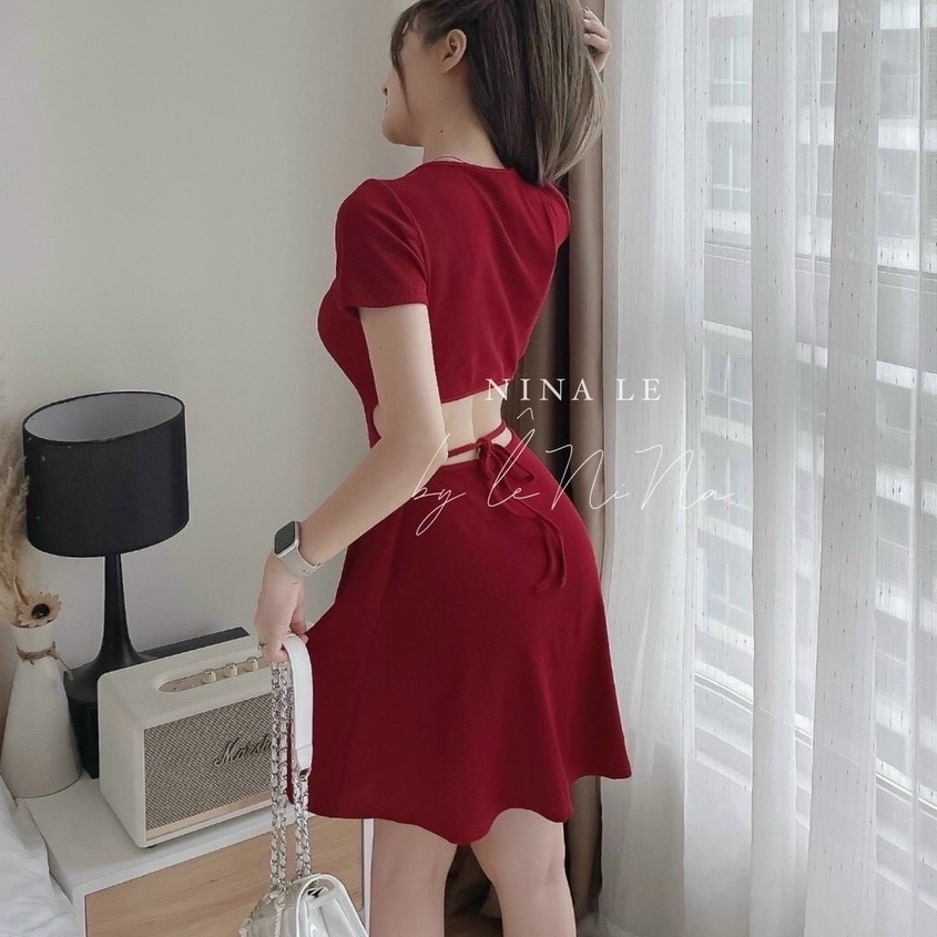 Đầm body nữ sang chảnh, váy dáng ngắn màu đen kiểu hàn quốc tôn dáng - VD811