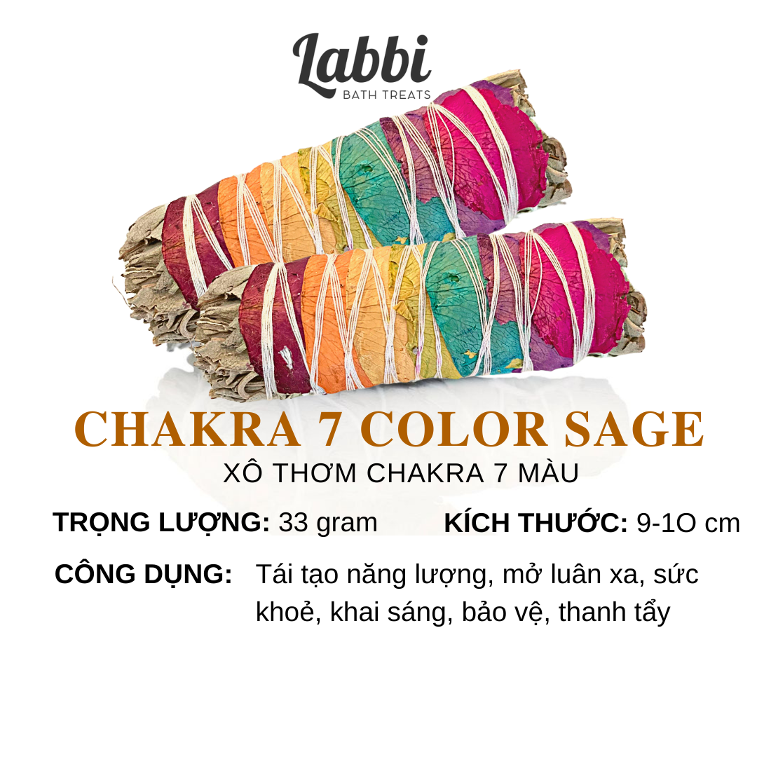 Xô Thơm Chakra 7 màu - thu hút tình yêu