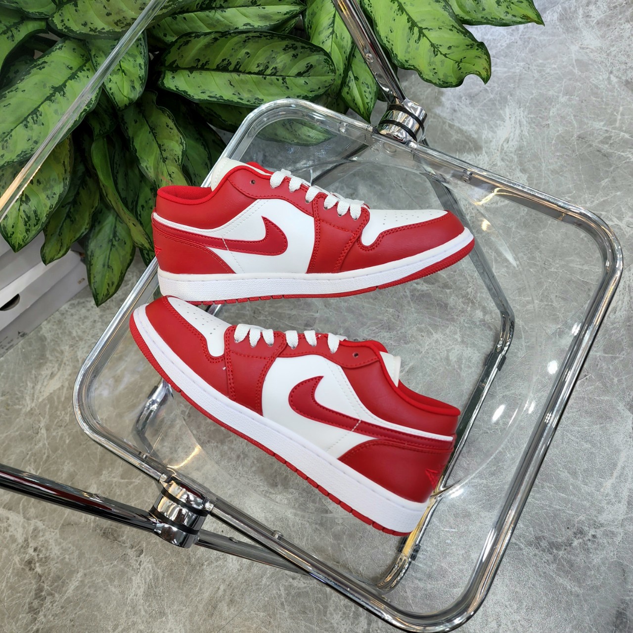 [HCM]Giày JD1 low gym red nam nữ mới cao cấp êm bền đẹp hợp thời trangthể thao