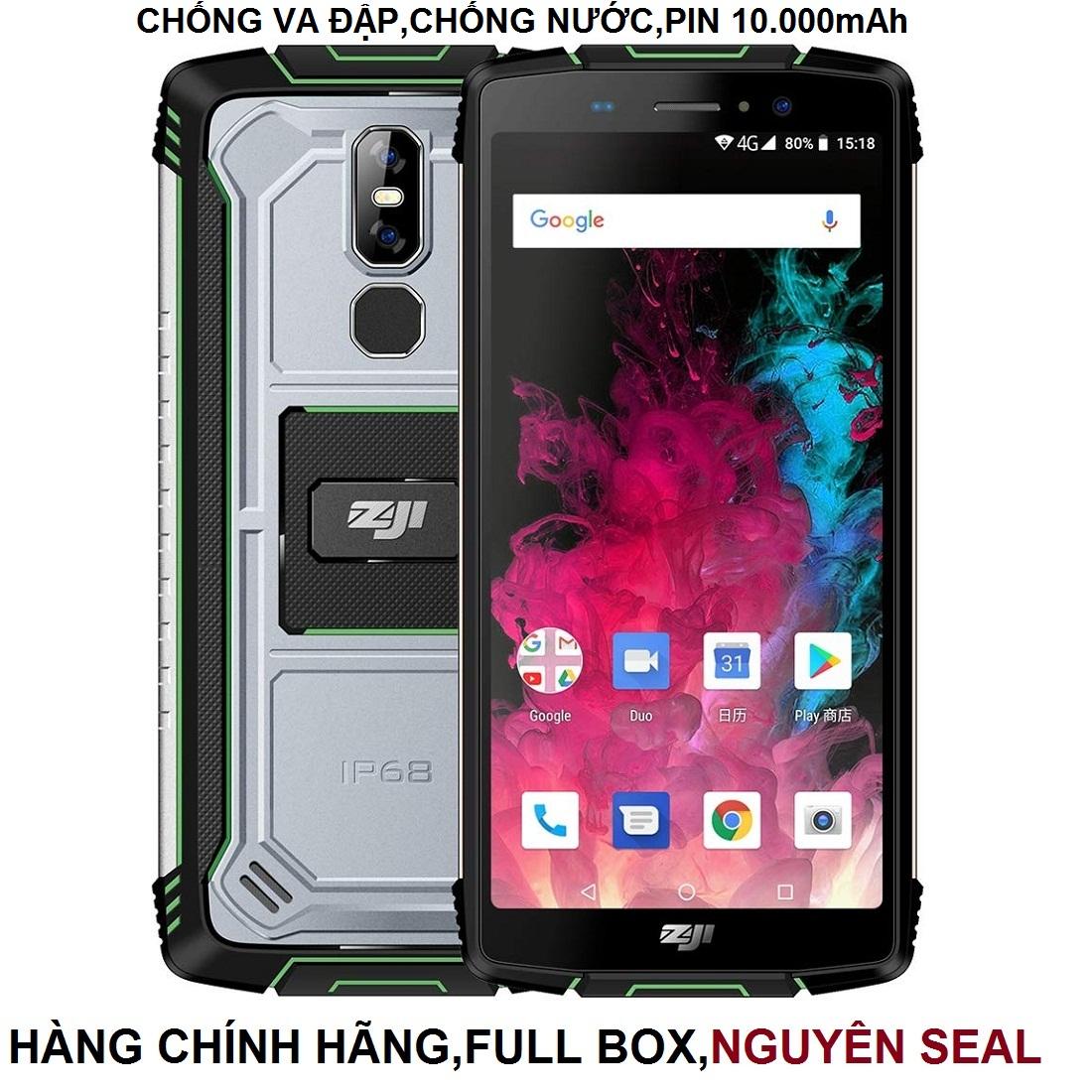 [HCM]Điện Thoại HomTom ZOJI Z11 - Chức năng camera: HDR Tự động lấy nét Nhận dạng khuôn mặt Điện thoại chống va đậpchống nước pin 10.000mAh