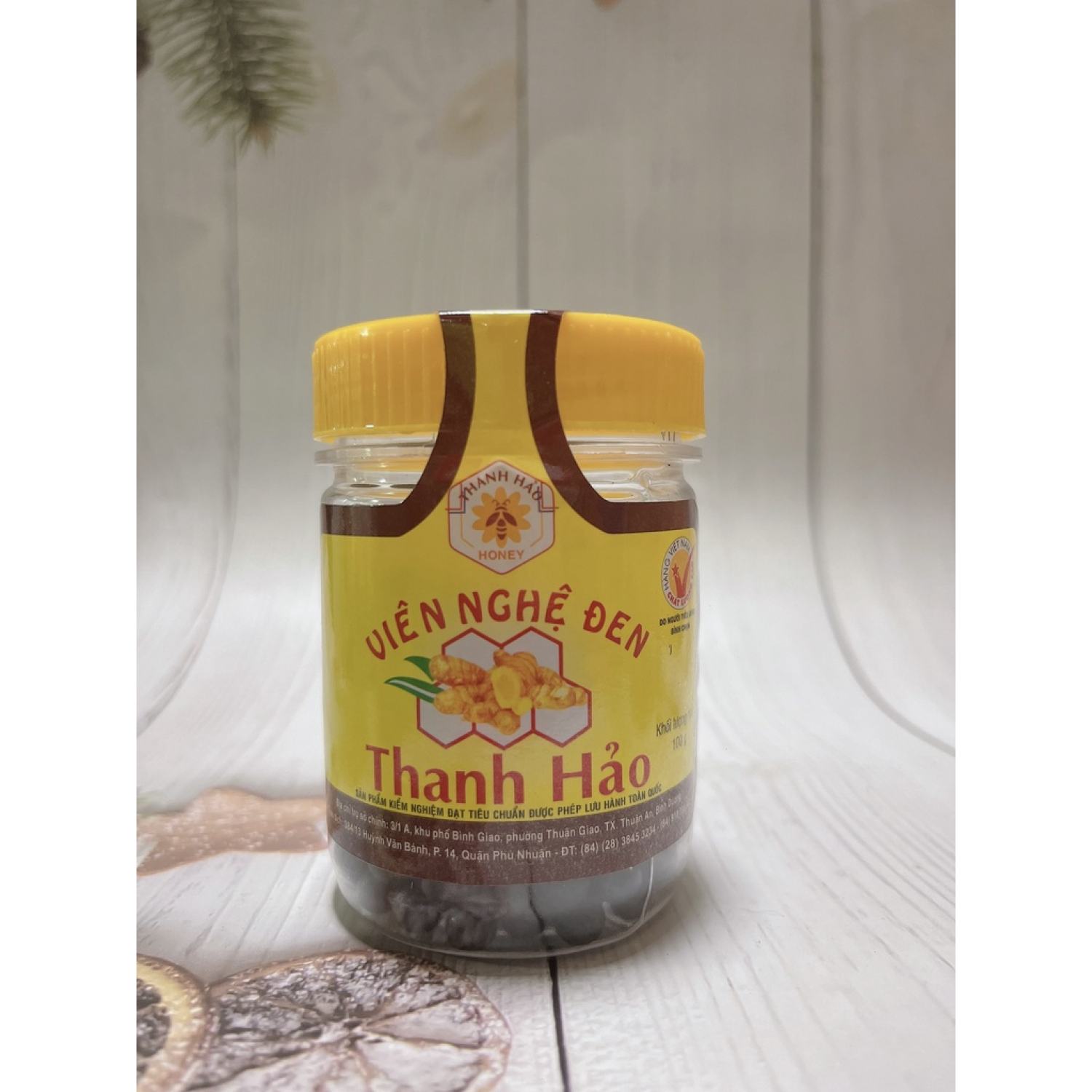 Viên nghệ mật ong thanh hảo 100g
